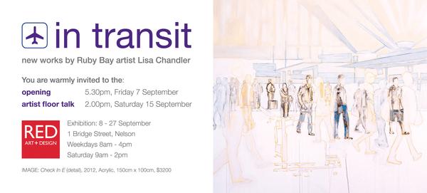 In Transit Exhibition by Lisa Chandler